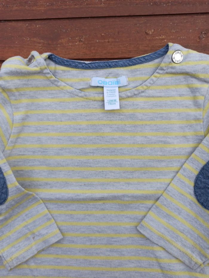 Maillot jaune et gris - photo numéro 2