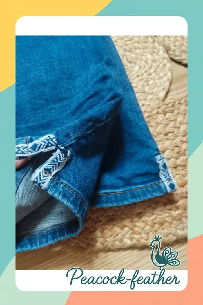 Bermuda jean 42 femme - photo numéro 2