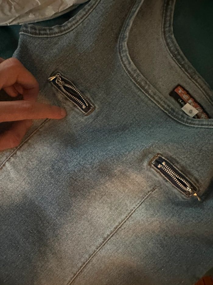 💙 Débardeur effet jean – Neuf, jamais porté ! 💙 - photo numéro 11