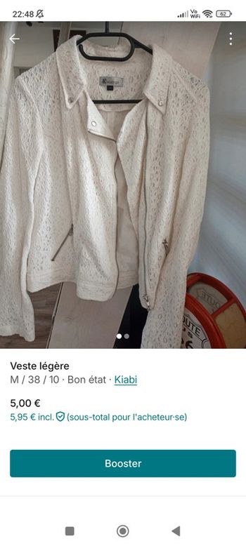 Veste blanche