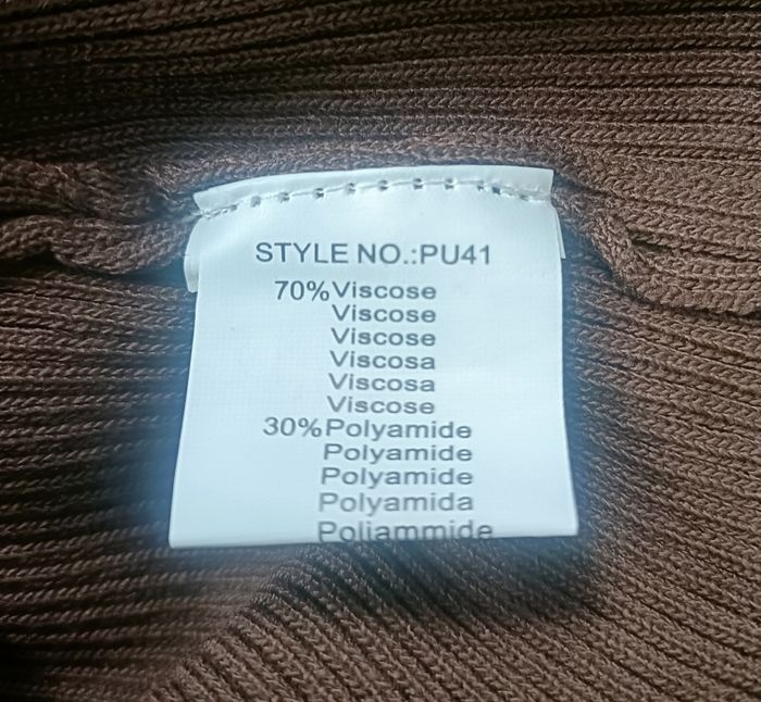 Pull capsule marron en taille M/L - photo numéro 3