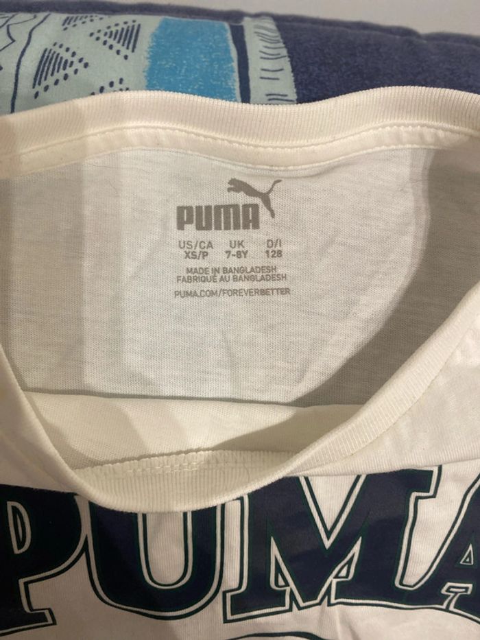 Tee short puma blanc - photo numéro 2