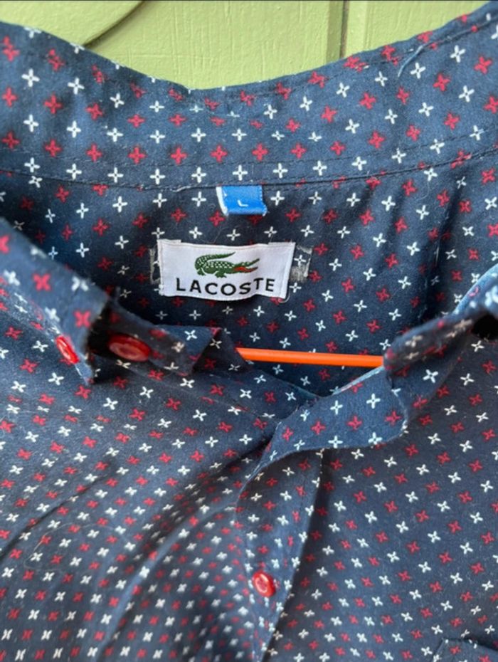 chemise homme Lacoste taille L - photo numéro 4