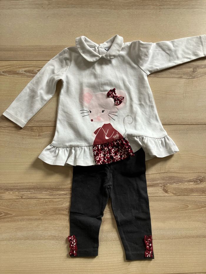 Ensemble Tunique et legging fille