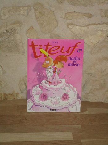 BD Titeuf n°10 "Nadia se marie"