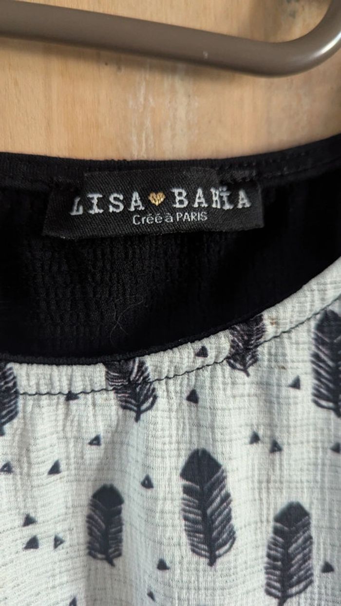 Top à nouer Made in France Lisa Bahia XS - photo numéro 2