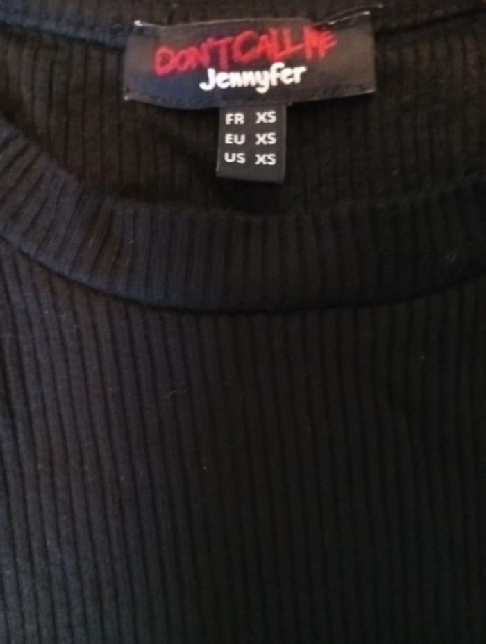 T-shirt court xs Jennyfer - photo numéro 2