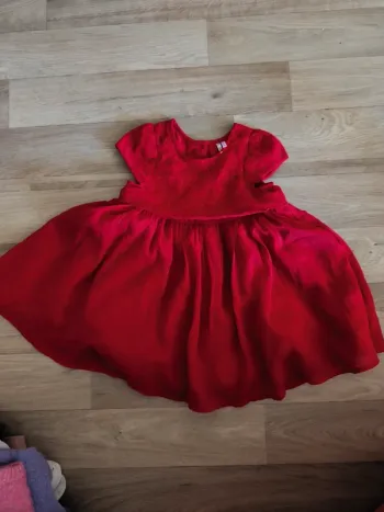 Magnifique robe de fête taille 23 mois marque orchestra