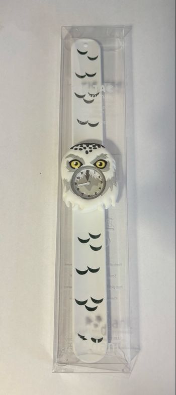Montre Slap "Chouette Harfang" - Neuve