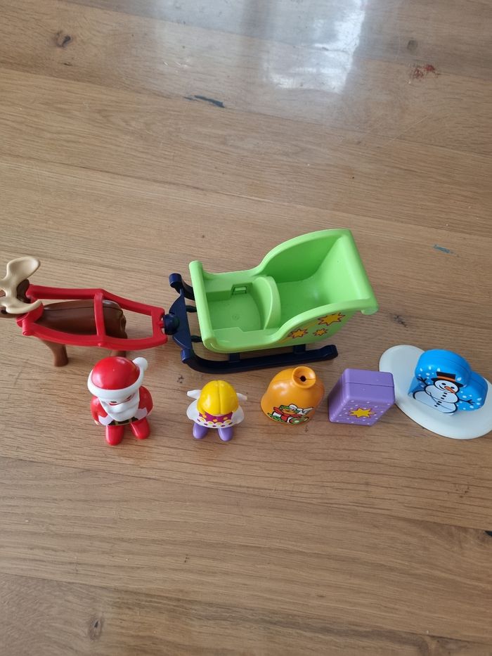 Père Noël et son traîneau playmobil 1.2.3 - photo numéro 2