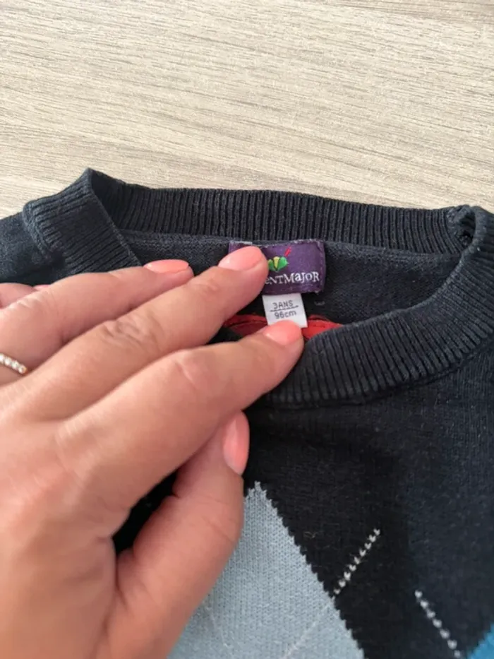 Pull garçon 5 ans 💙 Sergent Major - photo numéro 2