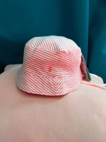 Bob réversible bébé fille Okaïdi - Taille 47 cm et 45cm