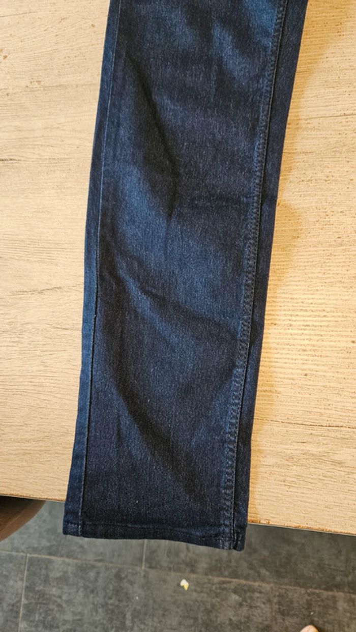 Pantalon style jean s bleu três foncé skinny, Kiabi, 44, neuf - photo numéro 3