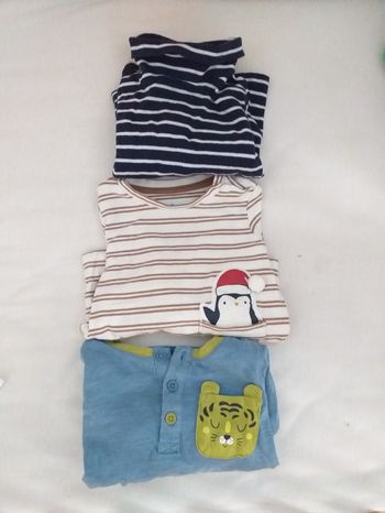 Lot de 3 hauts  garçon