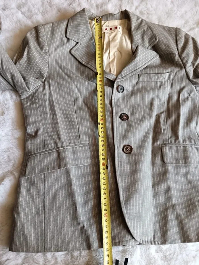 Blazer Marni a rayures taille 36 - photo numéro 5