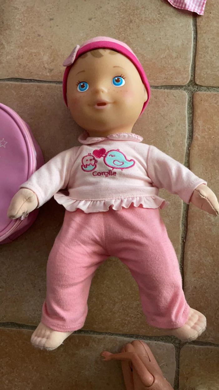 Poupée Corolle interactive + son sac - photo numéro 2
