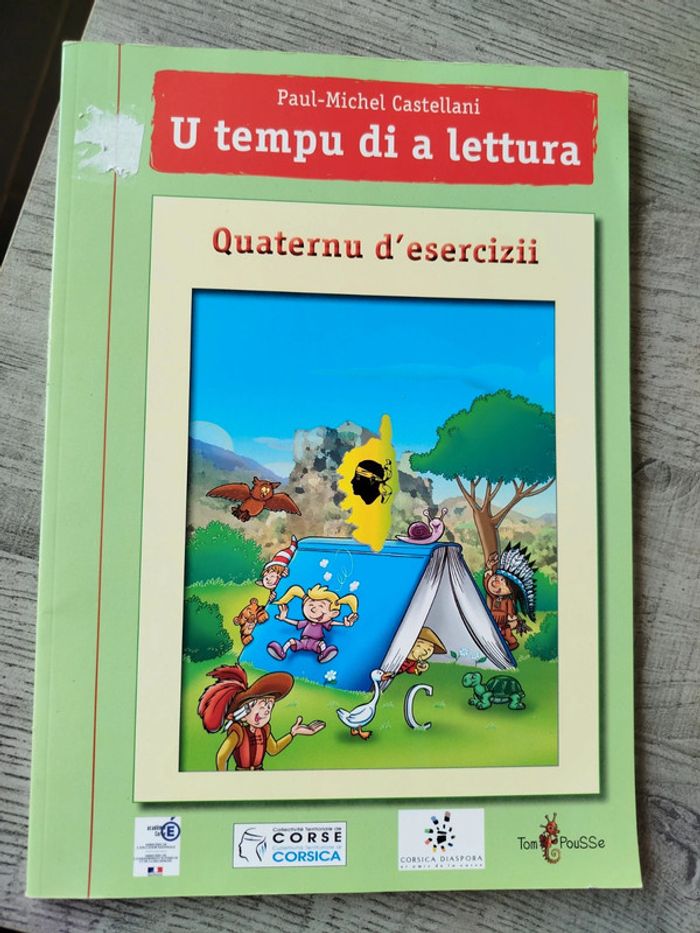 Livre de jeux d activités en corse