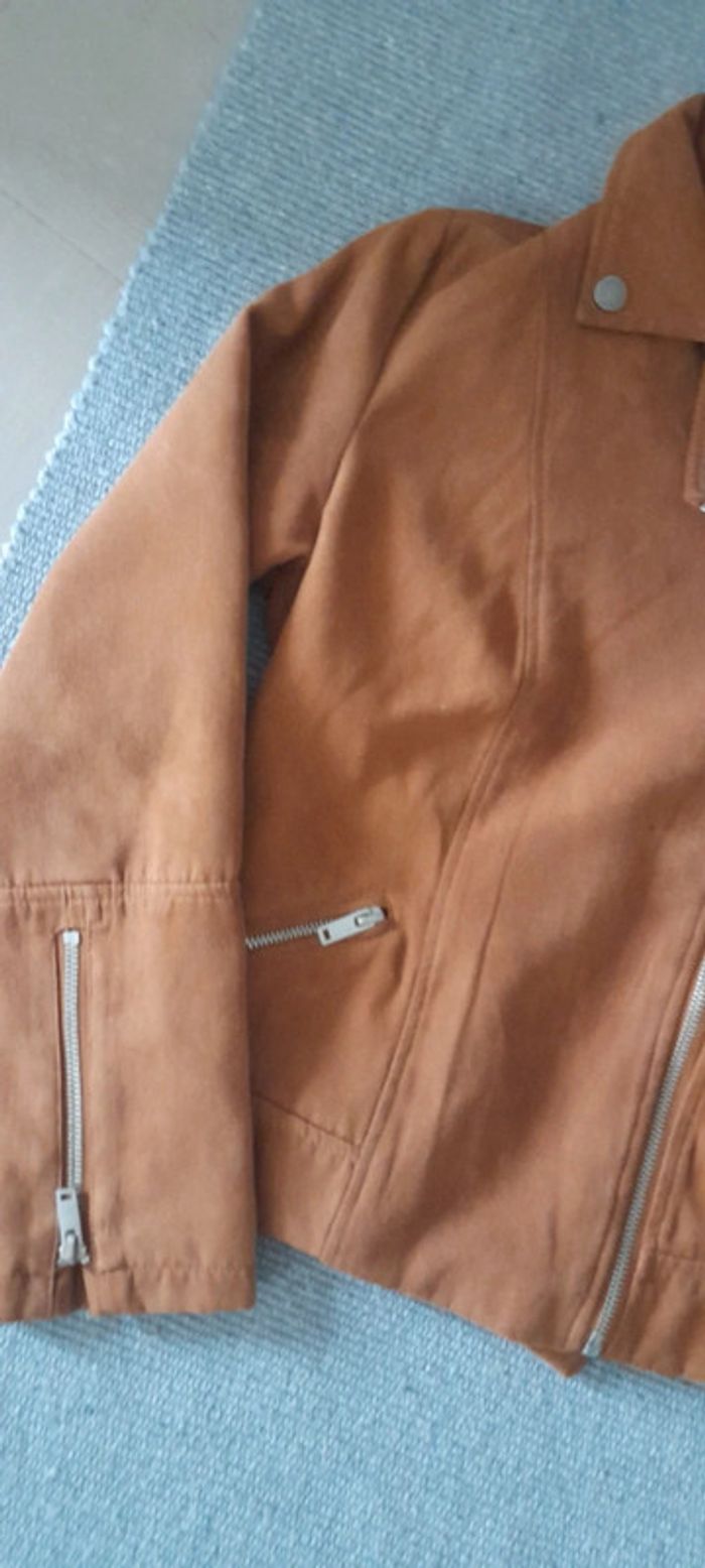 Veste blazer en suédine - photo numéro 5