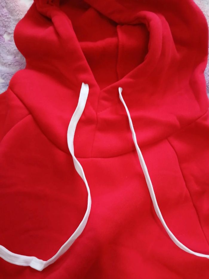 Ensemble jogging chaud rouge - photo numéro 11