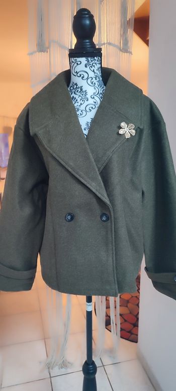 Manteau femme type caban