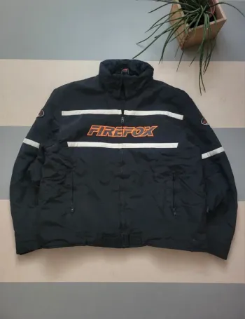 Veste, manteau de moto polo noir taille XL vintage rétro