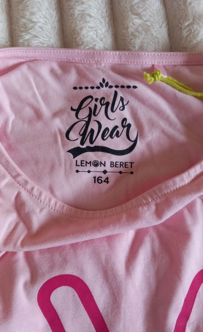T-shirt grl power rose - photo numéro 3