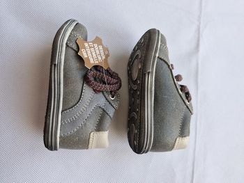 Chaussure premier pas 19 Baby by Gémo Gris