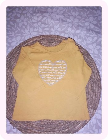 Tee shirt fille 9mois