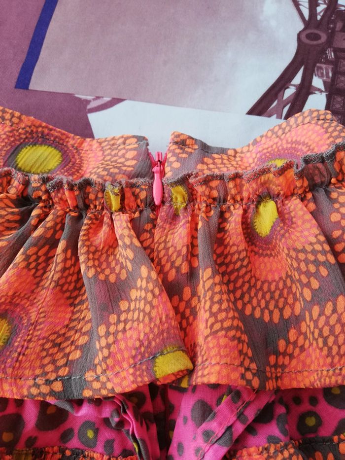 Jupe 2 ans à volants 92 cm - photo numéro 5