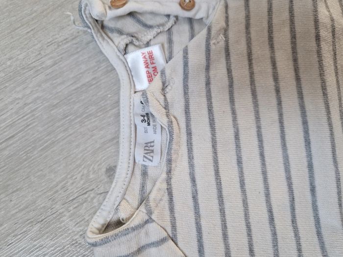 Haut manches longues zara 6 mois - photo numéro 3