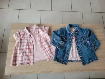 Lot de 4 (+1) hauts fille en 18 mois