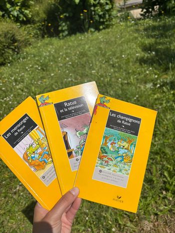Lot de 3 livres “Ratus Poche” - Lecteurs débutants