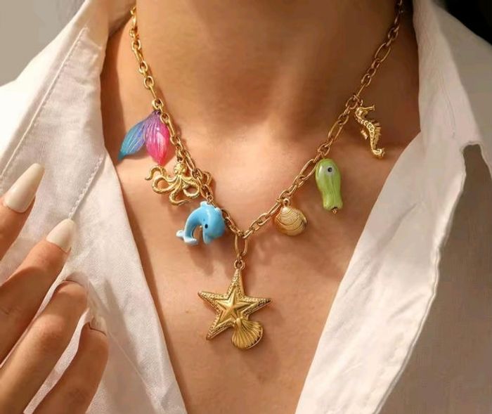 Collier poulpe  ✅