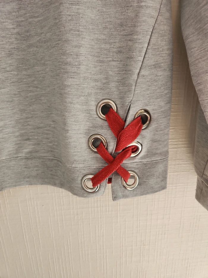 Sweat gris Girl Academy 10 ans - photo numéro 9