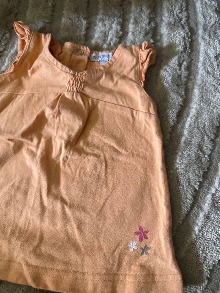 Chemise sans manches bébé – In Extenso – 67 cm (6 mois) - photo numéro 3