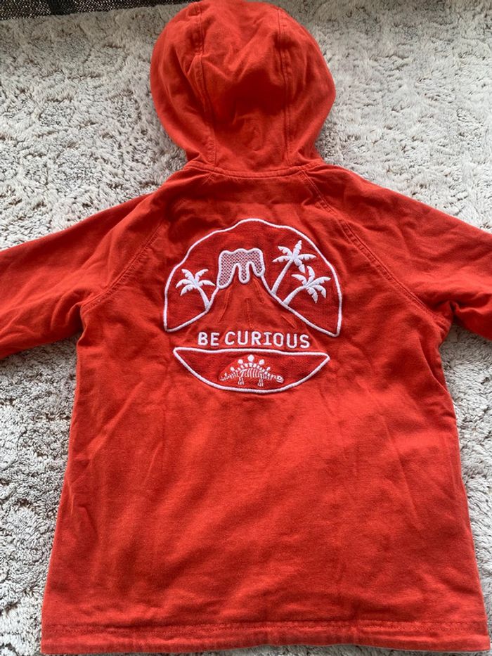 Veste coton réversible Obaïbi dinosaure 3 ans 98 cm - photo numéro 7