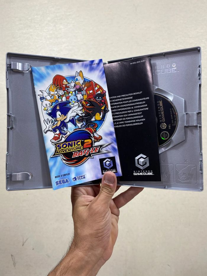 🌀 Sonic Adventure 2 Battle GameCube – version PAL FR complète 🎮 - photo numéro 5