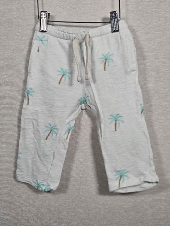 Pantalon motif palmiers kiabi 12 mois 80 cm