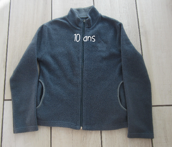 Veste polaire zippée