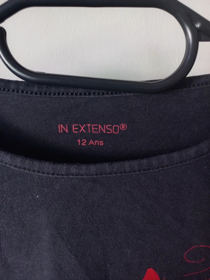 Tee-shirt manches longues noir - photo numéro 4