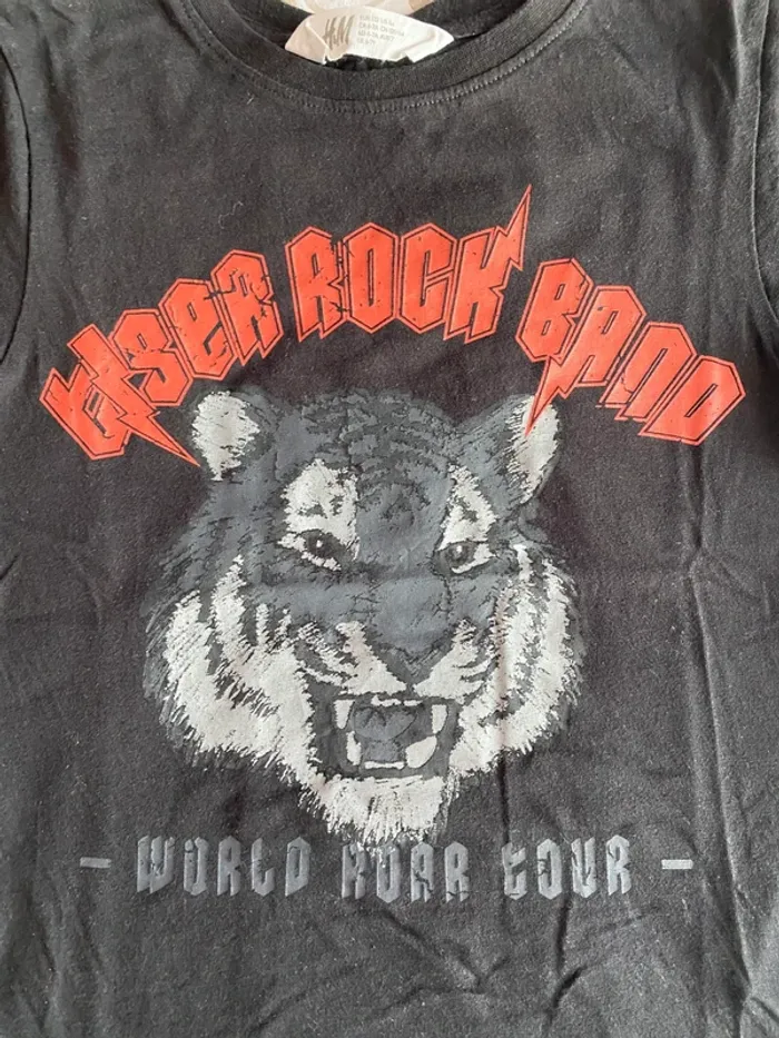 TEE shirt Rock H&m - photo numéro 3