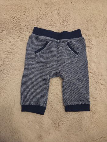 Pantalon bébé 3 mois bleu style chic tres bon etat batman