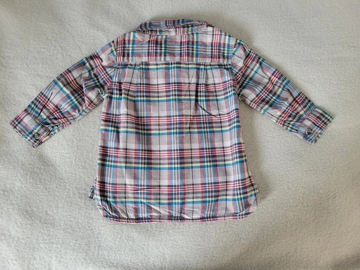 chemise à carreaux 6 mois Du pareil au même - photo numéro 3
