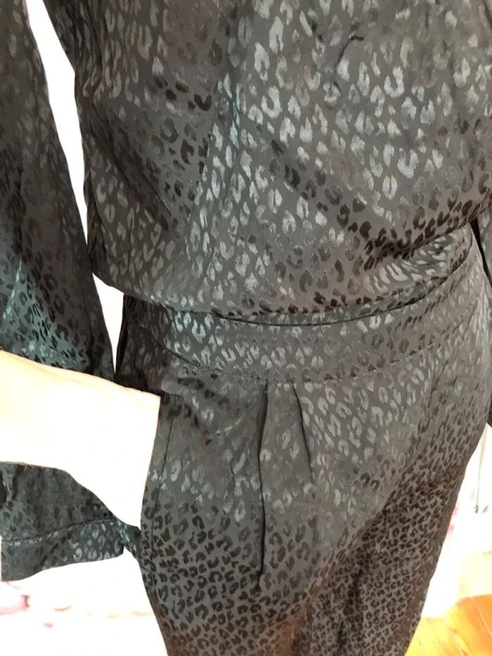 Combinaison Noire satinée Promod - photo numéro 7