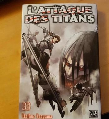 Manga l'attaque des titans - Volume 33