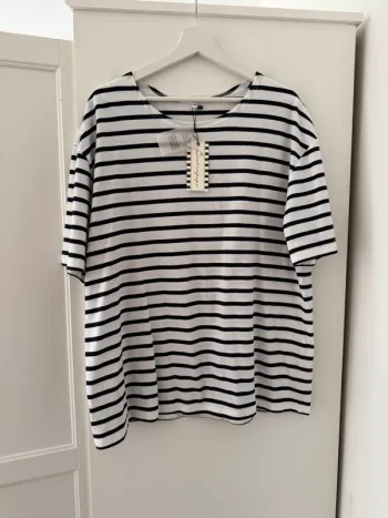 Superbe t shirt mariniere neuf avec etiquette bastingage coton 4xl xxxxl 48