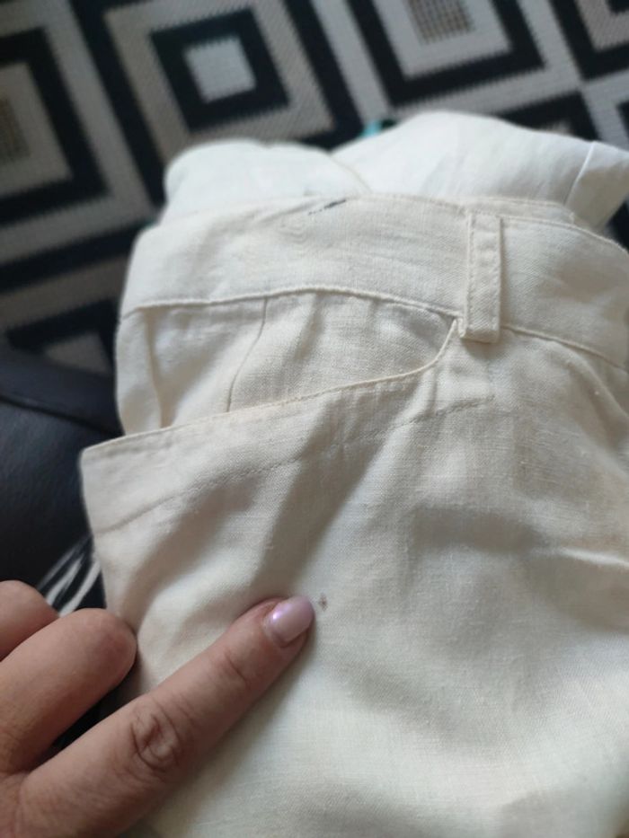 Pantalon 100%lin Ventilo la colline taille 34 - photo numéro 8