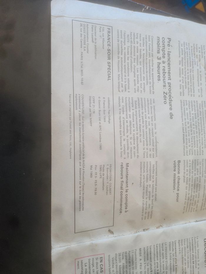 France-soir spécial 4 pas sur la lune 1969 - photo numéro 6