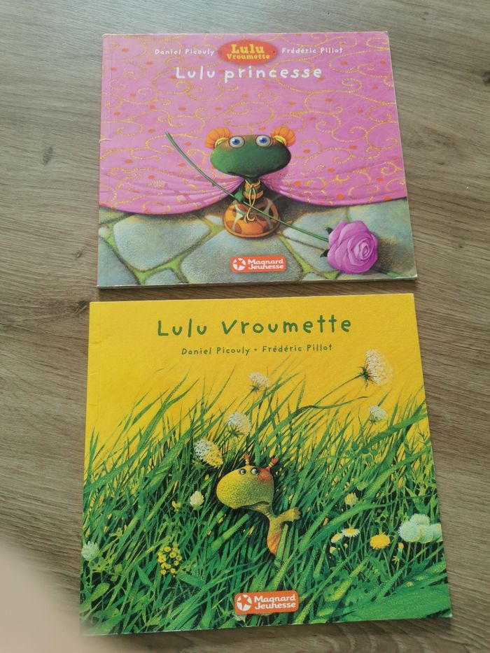 Lot Lulu Vroumette et Lulu princesse. - photo numéro 1