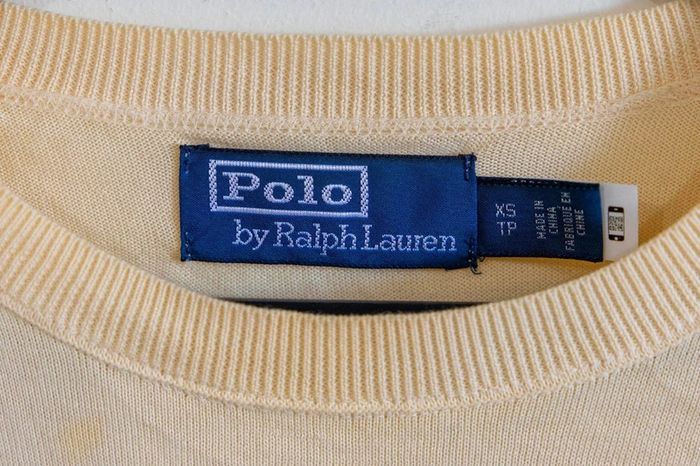 C46 pull crème Ralph Lauren XS - photo numéro 3